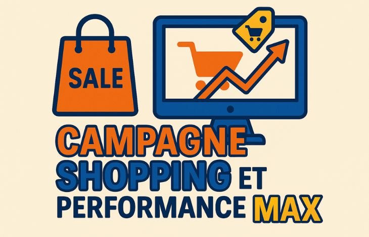 Campagne shopping et Performance max