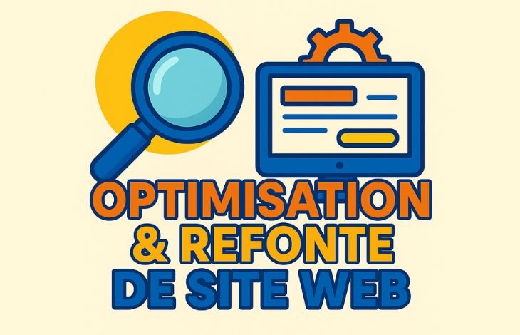 Optimisation et refonte de site web Optimisation et refonte de site web